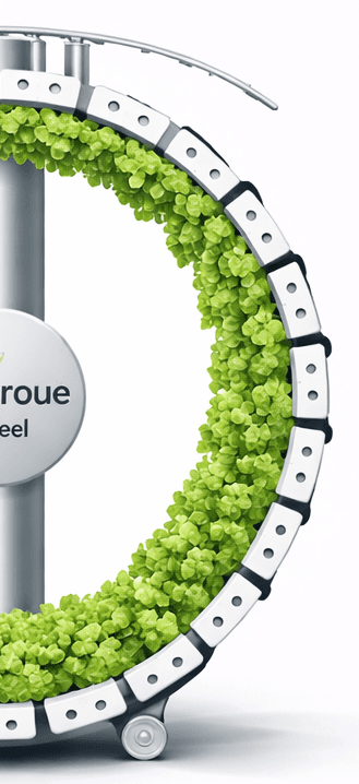 Demi-roue pleine